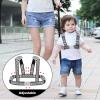 Accmor Toddler Harness Leash, Reflective Kid Harness with Anti Lost Wrist Link, Child Walking Harness Kids Leash Wristband Belt with Lock for Baby Boys Girls to Outdoor Travel view 4
