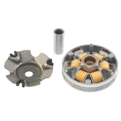 RIDE AND CUSTOM Mobile Half Pulley Drive Compatible with Aprilia Scarabeo 4T 4V 50 2014-2017