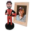 AIOU AIOU Custom Bobbleheads Figures Personalize for Father's Day, Mother's Day Birthday Wedding Anniversary Christmas Valentine's Day for Parents Friends Classmates and Boss (Just Change The Head) view 1