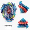 Elfnico Bey Battling Top Burst Gyro Toy Set 4 Spinning Tops 2 Launchers Combat Battling Game with Portable Storage Box Gift for Kids Children Boys view 3
