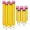 10 Pcs Large Inflatable Pencil Balloons Back to School Inflatable Pencil Balloon Graduation Party Decoration for Back to School Classroom Garden Room Birthday Party Decorations view 1