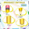 10 Pcs Large Inflatable Pencil Balloons Back to School Inflatable Pencil Balloon Graduation Party Decoration for Back to School Classroom Garden Room Birthday Party Decorations view 3