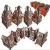 Factory Ruins Competitive Full Table Set fits 40k and other war games. Wargaming Tabletop Scatter Terrain & Modular Scenery for 28mm and 32mm games. view 1