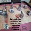 Factory Ruins Competitive Full Table Set fits 40k and other war games. Wargaming Tabletop Scatter Terrain & Modular Scenery for 28mm and 32mm games. view 2