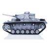 wheelfun 1/16 Mato RC Tank Almost Full Metal German Panzer Iii Bb Shooting RTR RC Tank 1223 360Rotation Turret BB Shooting Airsoft Tank That Shoot view 3
