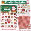 OHOME Christmas Games | Xmas Bingo for Kids - 24 Players Christmas Crafts Activities Party Favors Supplies for Families - Xmas Gifts Bulk for Boys Girls Grandkids | Stocking Stuffers for Kids Toddler view 3