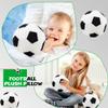 2 Pack Plush Soccer Ball Pillow Stuffed Toy Soccer Ball Soft Plush Soccerball Sports Throw Pillows for Home Room Bedroom Sofa Decoration Sport Theme Birthday Party Supplies view 3