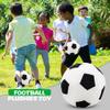 2 Pack Plush Soccer Ball Pillow Stuffed Toy Soccer Ball Soft Plush Soccerball Sports Throw Pillows for Home Room Bedroom Sofa Decoration Sport Theme Birthday Party Supplies view 4