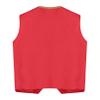 Choomomo Kids Boys Prince Uniform Vest Halloween Arabian Golden Lace Waistcoat Street Rat Dressy Top Burgundy 12 Years view 4