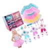 EAJORN Children Girls Princess Dress Up Set Safe and Toxic Children Dress Up Set The for Christmas Birthdays view 1
