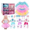 EAJORN Children Girls Princess Dress Up Set Safe and Toxic Children Dress Up Set The for Christmas Birthdays view 4
