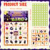 OHOME Halloween Games - Halloween Bingo for Kids | Halloween Party Favors - 24 Players Halloween Toys Gifts Party Supplies | Halloween Crafts Accessories Treats Activities for Family view 3