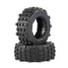 FLMLF Knobby Tyre Rear Wheel Tire Skin 2pcs/set for 1/5 HPI ROFUN BAHA King Motor ROVAN BAJA 5T 5SC 5FT Rc Car Parts view 1