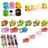 124 Pack Party Favors for Kids,Goodie Bags Pinata Stuffers,Treasure Box Toys,Birthday Party Gift Toys,School Classroom Rewards,Carnival Prizes Box,Easter Egg Filler Bulk Fidget Toys for Boys Girls view 3