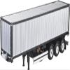 1/14 RC 40Feet Container Truck Chasis Semi Tractor Trailer 3Axles Unpainted KIT Hobby Grade Model for Adult Hobby view 1