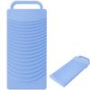 JapanBargain, 10-Pack Japanese Plastic Washboard Portable Laundry Board for Kids Training, Travel and Camping, Made in Japan view 1
