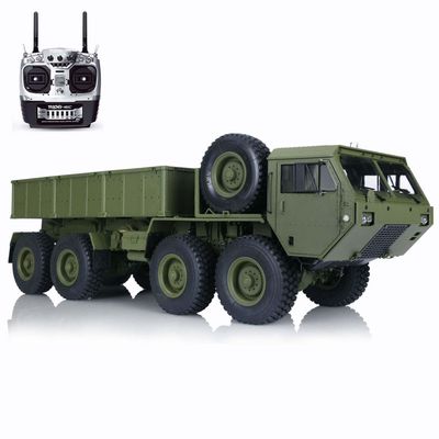 wheelfun 1/12 8 * 8 HG RC US Military Truck Metal Chasis Model 2.4G Radio Servo Motor P801 Hobby Grade Model for Adult Hobby