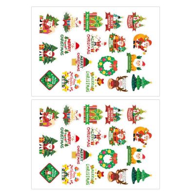2 Sheets 4th Of Julys Stickers For Kids Patriotics Craft Stickers Independence Day Halloween Christmas Face Stickers Decors Christmas Stickers