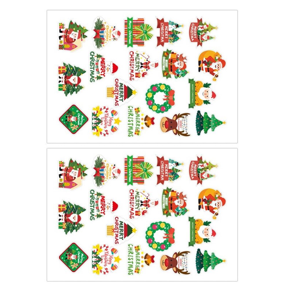 2 Sheets 4th Of Julys Stickers For Kids Patriotics Craft Stickers Independence Day Halloween Christmas Face Stickers Decors Christmas Stickers
