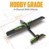 VOLANTEXRC New Version RC Plane,Remote Control Airplane for Adults,4-Channel RC Plane with Durable Foam Construction,3 Flight Modes,One-Key Stunts,Comprehensive Accessories Kit,23.6*18.1 inches,RTF view 3