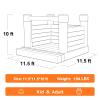 Blatesic Inflatable Bounce House,PVC Bouncy Castle,Fit for Wedding, Birthdays, Parties11.5ft x 11.5ft x 10ft view 2
