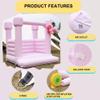 Blatesic Inflatable Bounce House,PVC Bouncy Castle,Fit for Wedding, Birthdays, Parties11.5ft x 11.5ft x 10ft view 3