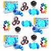 Cevioce 15Pcs Fidget Toys Adults Pack,Stocking Stuffers for Teens Boys Girls,Autism Sensory Toys with Fidget Spinner Slug Magnetic Rings,Squishy Fidget Toys ADHD Stress Relief,Party Favor for Kid-BBB view 1