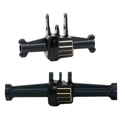 cvking RC Vehicle Axles Compatible with TRX4-M 1/18 RC Crawler Car Upgrades Parts Metal Front and Rear Axle Housing RC Car Upgrade Parts Upgrade Accessories(3)