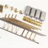 1:350 Scale Liao Ning/Shan Dong Aircraft Carrier Power Set Motor+ Propellers+ Shafts+ Rudder for 1/350 RC Simulation Boat Model view 3