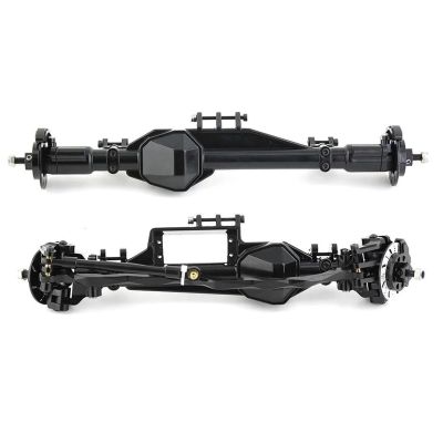 cvking RC Vehicle Axles Compatible with Axial for RBX10 for Ryft 1/10 RC Crawler Car Upgrade Accessories Metal Front and Rear Axle RC Car Modified Pieces(Color 2)