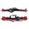 cvking RC Vehicle Axles Compatible with Axial for RBX10 for Ryft 1/10 RC Crawler Car Upgrade Parts Accessories RC Crawler Car Metal Front and Rear Axle(1,1 Set) view 1