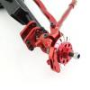 cvking RC Vehicle Axles Compatible with Axial for RBX10 for Ryft 1/10 RC Crawler Car Upgrade Parts Accessories RC Crawler Car Metal Front and Rear Axle(1,1 Set) view 4