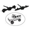 cvking RC Vehicle Axles Compatible with MN for MN86 MN86S Model RC Car Remote Control Crawler Car Metal Portal Front/Rear Axle 1/12 RC Car Axles Set(1 Set) view 3