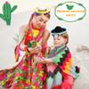 30 Pcs Cinco De Mayo Fiesta Party Favors Include 12 Mexican Sombreros Hats Headbands and 18 Cinco De Mayo Fiesta Necklaces for Mexican Cinco de Mayo Party Decorations Luau Fiesta Party Photo Props view 4