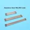 5pcs M2/M3*L150/200/250/300mm Link Stainless Steel Connecting Rod with Dual End Thread for Servos, Rod End Linkage&DIY Material(M2 L150mm) view 2