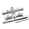 cvking RC Vehicle Axles Compatible with AXIAL for SCX24 1/24 RC Upgrade Parts Accessories Aluminum Alloy Front and Rear Axle Housings RC Car Modification Parts(Color 3) view 3
