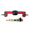 cvking RC Vehicle Axles Compatible with FMS for FCX24 1/24 RC Car Part Aluminum Alloy RC Car Accessories CNC Rear Axle RC Car Upgrade Parts Accessories(1) view 2