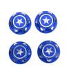 4PCS 17mm Hex Wheel Nut, Aluminium Alloy Hex Wheel Nut, Hex Wheel Mount Nuts Set for X MAXX Summit RC Car(Navy Blue) view 1