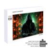 1000 PCS Jigsaw Puzzle for Adults Personalized Picture Puzzle Hacker Attack Customized Wooden Puzzle for Family, Birthday, Wedding, Game Nights Gifts, 20.4"x15" view 4