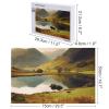 1000 PCS Jigsaw Puzzle for Adults Personalized Picture Puzzle Lake District National Park Customized Wooden Puzzle for Family, Birthday, Wedding, Game Nights Gifts, 20.4"x15" view 2