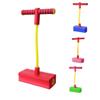 Pineeseatile Foam Jumper Soft Bungee Stick Toy Rubber Birthday Gift with Light Sound for Kids Blue,Bungee Jumper view 3
