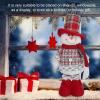 MUNEFE Christmas Snowman Doll, Retractable Christmas Ornament, Sa Claus Toy for Table Shelf Birthday ift Home Decoration(Snowman) view 4