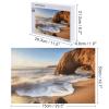 1000 PCS Jigsaw Puzzle for Adults Personalized Picture Puzzle Beach Malibu Customized Wooden Puzzle for Family, Birthday, Wedding, Game Nights Gifts, 20.4"x15" view 2