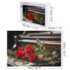 1000 PCS Jigsaw Puzzle for Adults Personalized Picture Puzzle Red Rose on Piano Customized Wooden Puzzle for Family, Birthday, Wedding, Game Nights Gifts, 20.4"x15" view 2