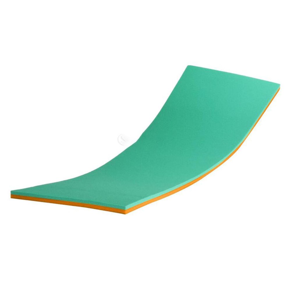 Aosekaa Water Float Mat Float Blanket High Density Relaxing Pool Drifting Mattress Float Mat Bed for Beach Adults Outdoor Outside, Yellow Green, 110cmx40cmx3.3cm