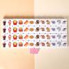 GRACIAS 2 Players Mahjong Block Set, Mahjong Tile Game with 50 Premium Pink Tiles(30mm) Animal and Food Pattern, Portable Mahjongg Set with A Carry Bag view 3
