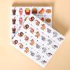 GRACIAS 2 Players Mahjong Block Set, Mahjong Tile Game with 50 Premium Pink Tiles(30mm) Animal and Food Pattern, Portable Mahjongg Set with A Carry Bag view 4