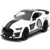 2020 GT500#65 White with Black Top and Stripes Performance Bigtime Muscle Series 1/24 Diecast Model Car Jada 35216 view 2