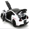 2020 GT500#65 White with Black Top and Stripes Performance Bigtime Muscle Series 1/24 Diecast Model Car Jada 35216 view 4