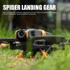 Alomejor Spider Landing Gear with 3 Adjustable Height, Stable Foldable Portable Drone Landing Legs Extensions for Avata2 (Orange) view 4